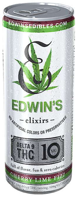 Cherry Lime Fizz THC Drinks 1up