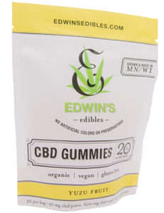 Yuzu Fruit gummies front of package