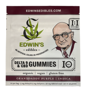 Granddaddy Purple Indica Delta 9 Gummies