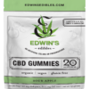 Sour Apple - Organic CBD Gummies from Edwin’s Edibles & Elixirs offer a tangy green apple flavor with the calming effects of organic CBD. Made from 100% organic ingredients and free from artificial additives, these vegan-friendly gummies provide a natural way to relax and enjoy a tasty treat.