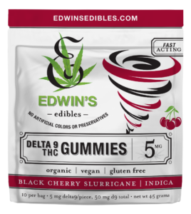 Black Cherry Slurricane - Indica – Delta 9 THC Fast Acting Gummies