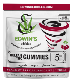 Black Cherry Slurricane - Indica – Delta 9 THC Fast Acting Gummies