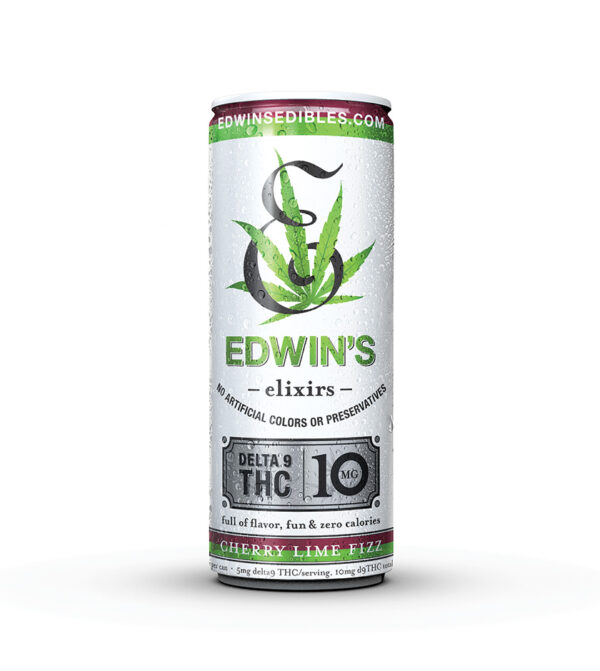 Cherry Lime Fizz THC Drinks can