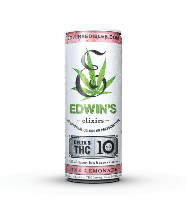 Pink Lemonade THC Drinks can