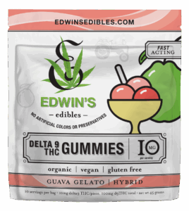Guava Gelato - Hybrid - Delta 9 THC Fast Acting Gummies - 10mg - front