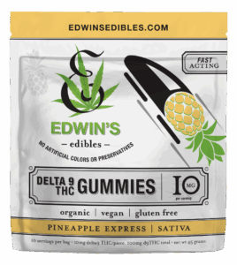 Pineapple Express - Sativa – Delta 9 THC Fast Acting Gummies - 10mg - front