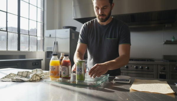 Step by Step THC Drink Process for Perfect Infused Beverages with Edwin's Edibles & Elixirs.