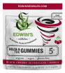 Black Cherry Slurricane - Indica – Delta 9 THC Fast Acting Gummies with Edwin's Edibles & Elixirs.